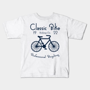 Classic Bike Riding Company Kids T-Shirt